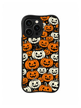 Pumpkin Ghost Parade pattern iPhone 13 Pro Max case