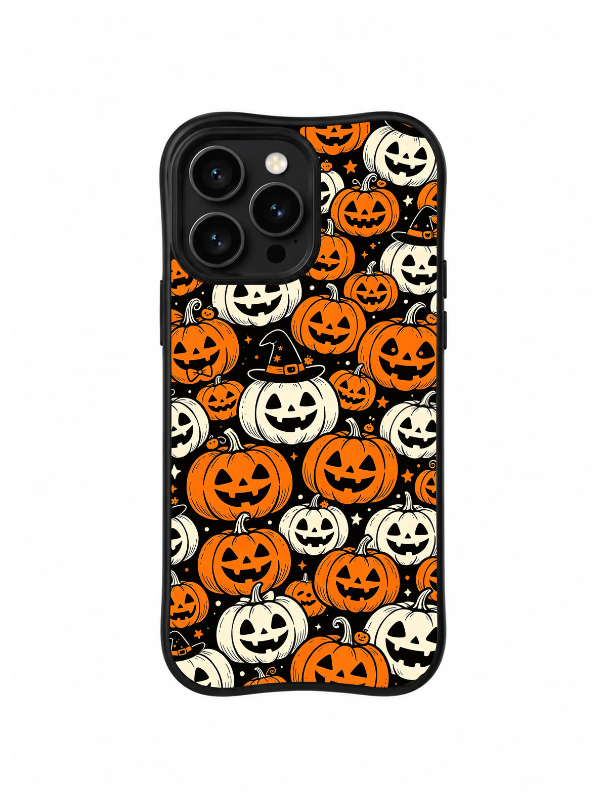Pumpkin Ghost Parade pattern iPhone 13 Pro Max case