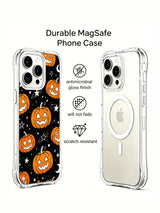 Pumpkin Starry Night iPhone 13 Pro Max case durability view