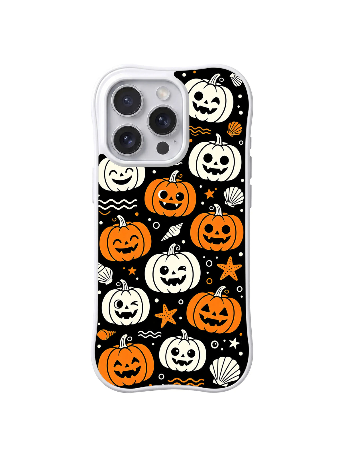 Starfish Pumpkin Coast pattern iPhone 13 Pro Max case