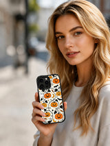 Spooky Pumpkin Friends iPhone case lifestyle