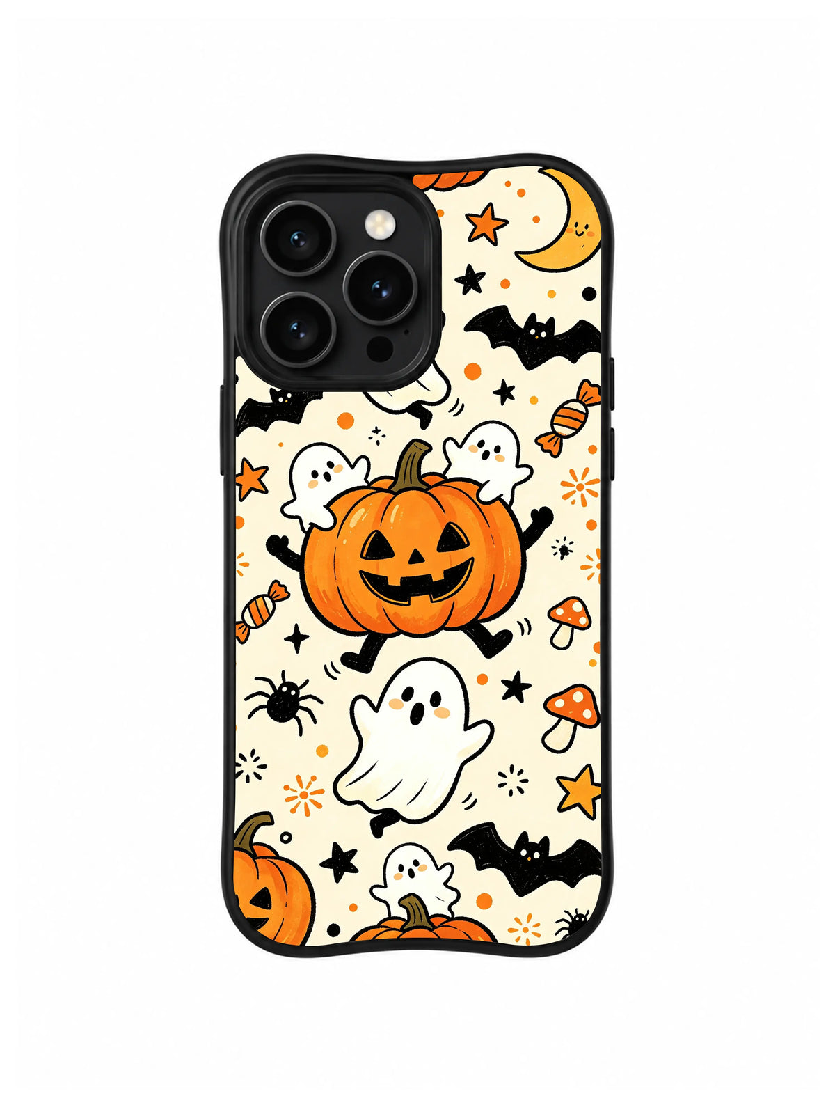 Candy Ghost Pumpkin Party pattern iPhone 13 Pro Max case