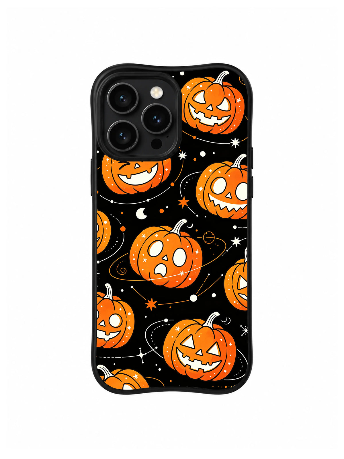 Starlit Jack O Lanterns pattern iPhone 13 Pro Max case
