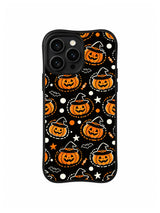 Dancing Witch Pumpkins pattern iPhone 13 Pro Max case