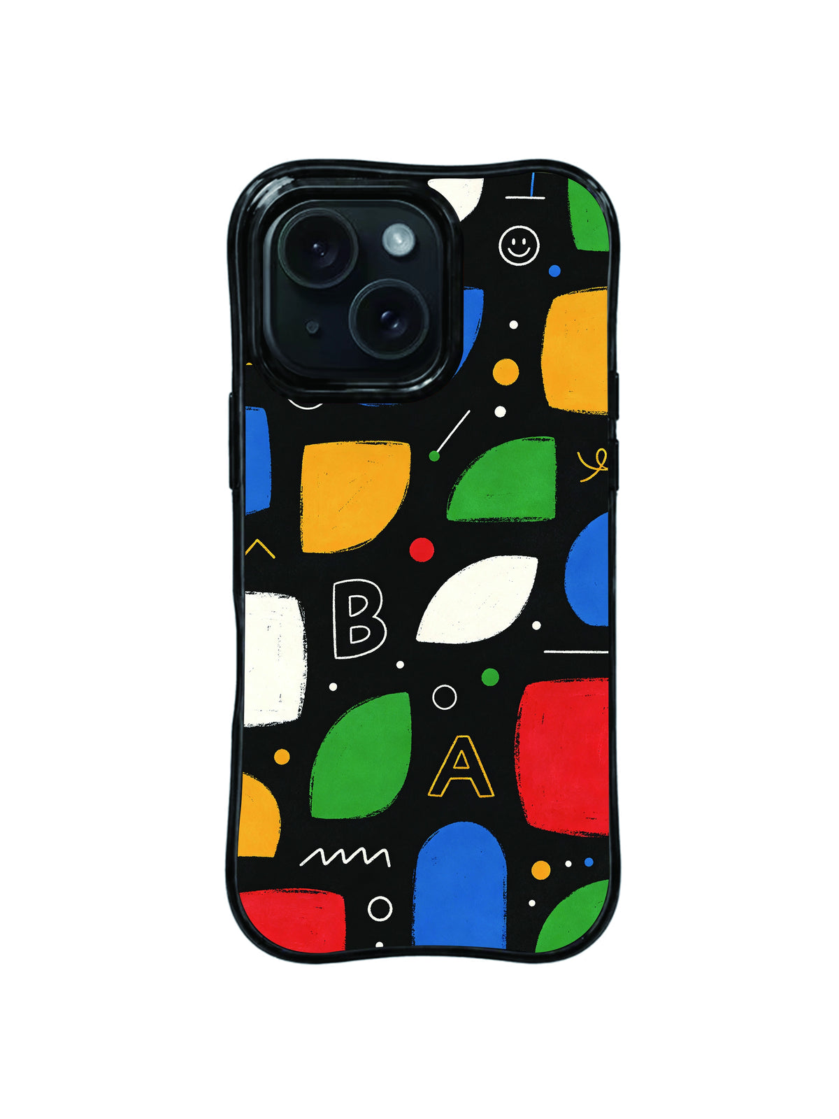 Primary Shape Play pattern iPhone 15 Pro case