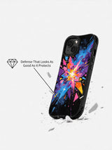 Cosmic Pulse art phone case protective design