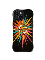 Prism Sun pattern iPhone 14 Plus case