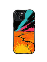 Wild Heat Road pattern iPhone 14 Plus case