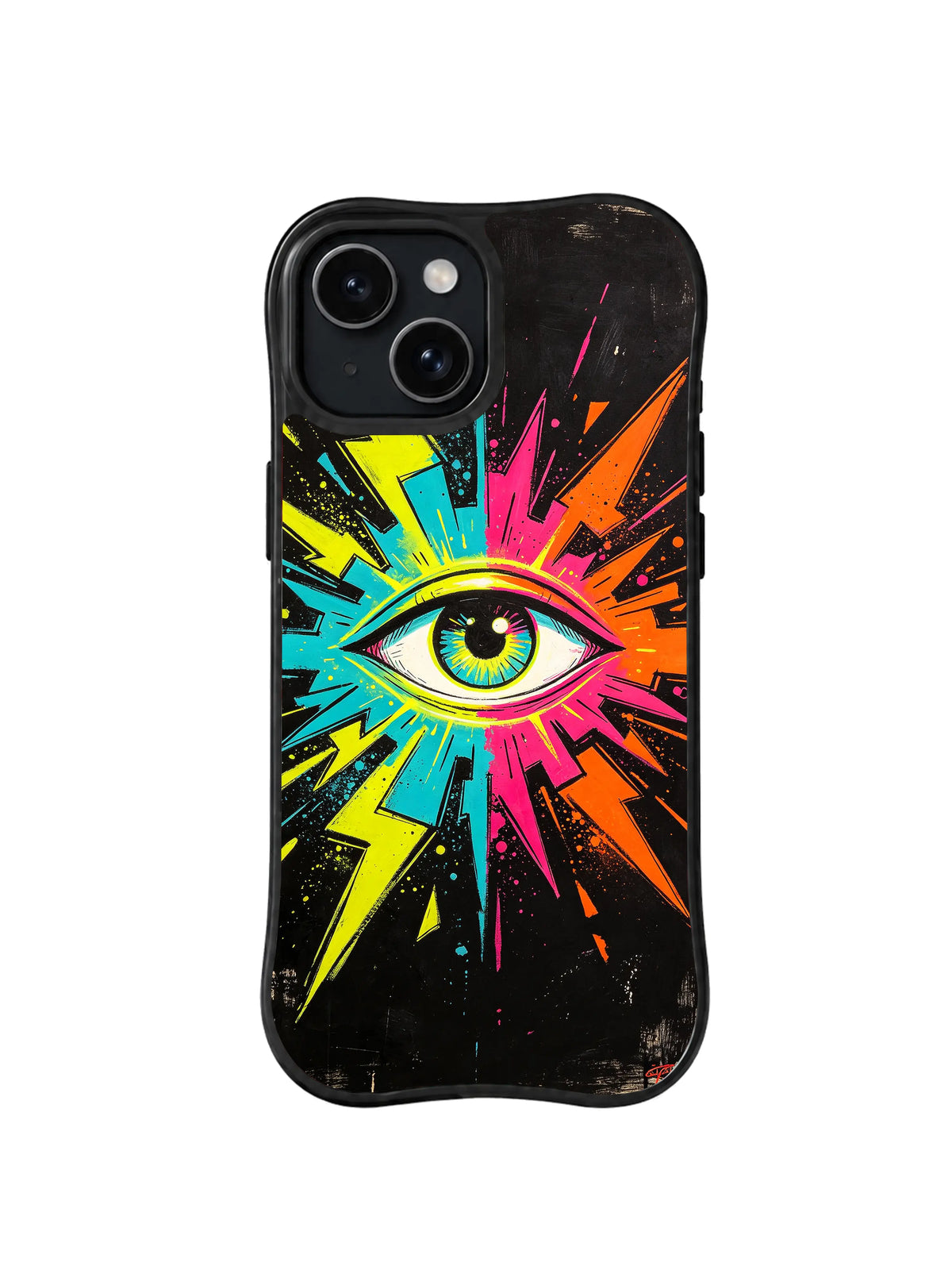 Neon Focus Eye pattern