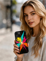 Freedom Anthem street art phone case in hand