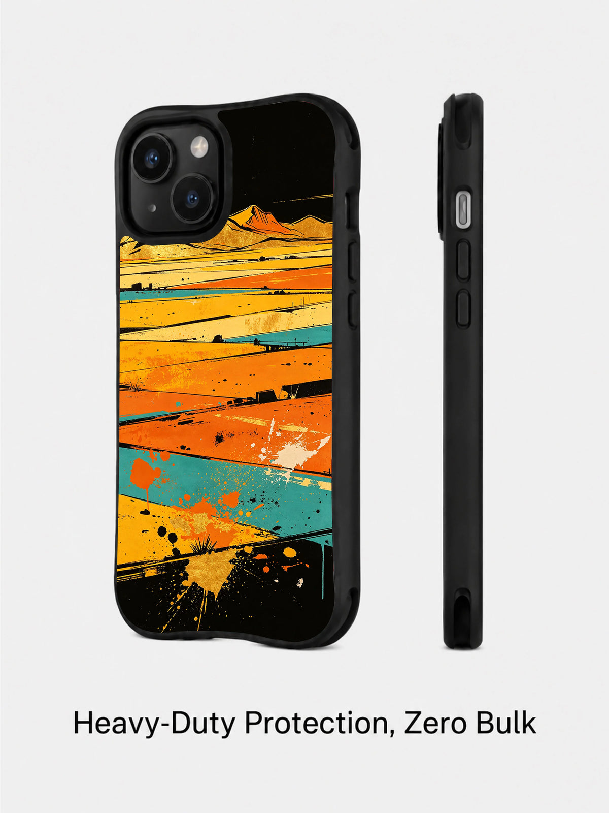 Golden Horizon protective case detail