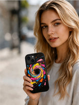 Hidden Emotions phone case lifestyle view