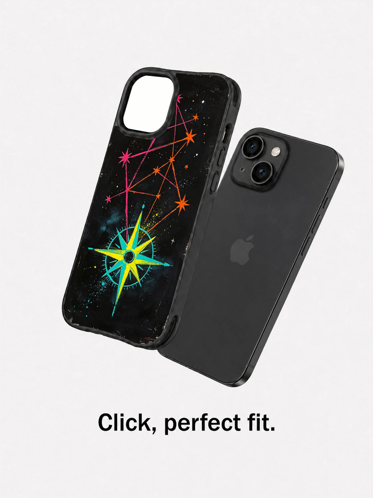Night Voyage Compass art case lifestyle angle