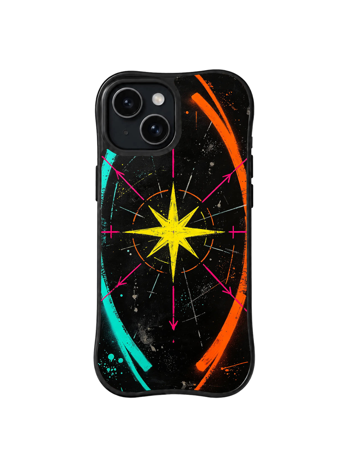 Signal North pattern iPhone 14 Plus case