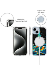 Ocean Signal magnetic case detail