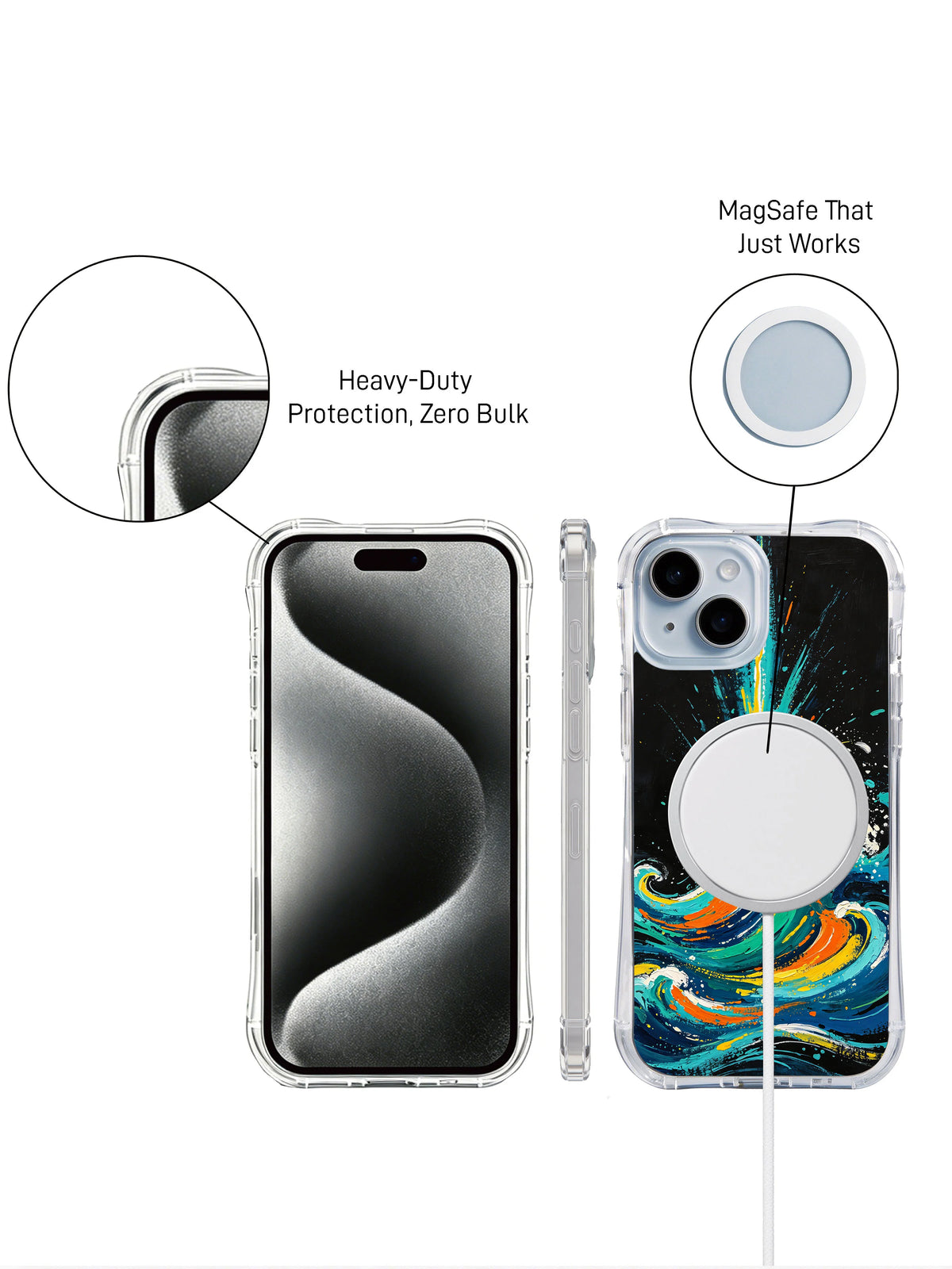 Ocean Signal magnetic case detail