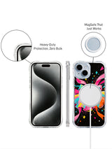 Ribbon Rhapsody abstract coquette iPhone 14 Plus case product view 5