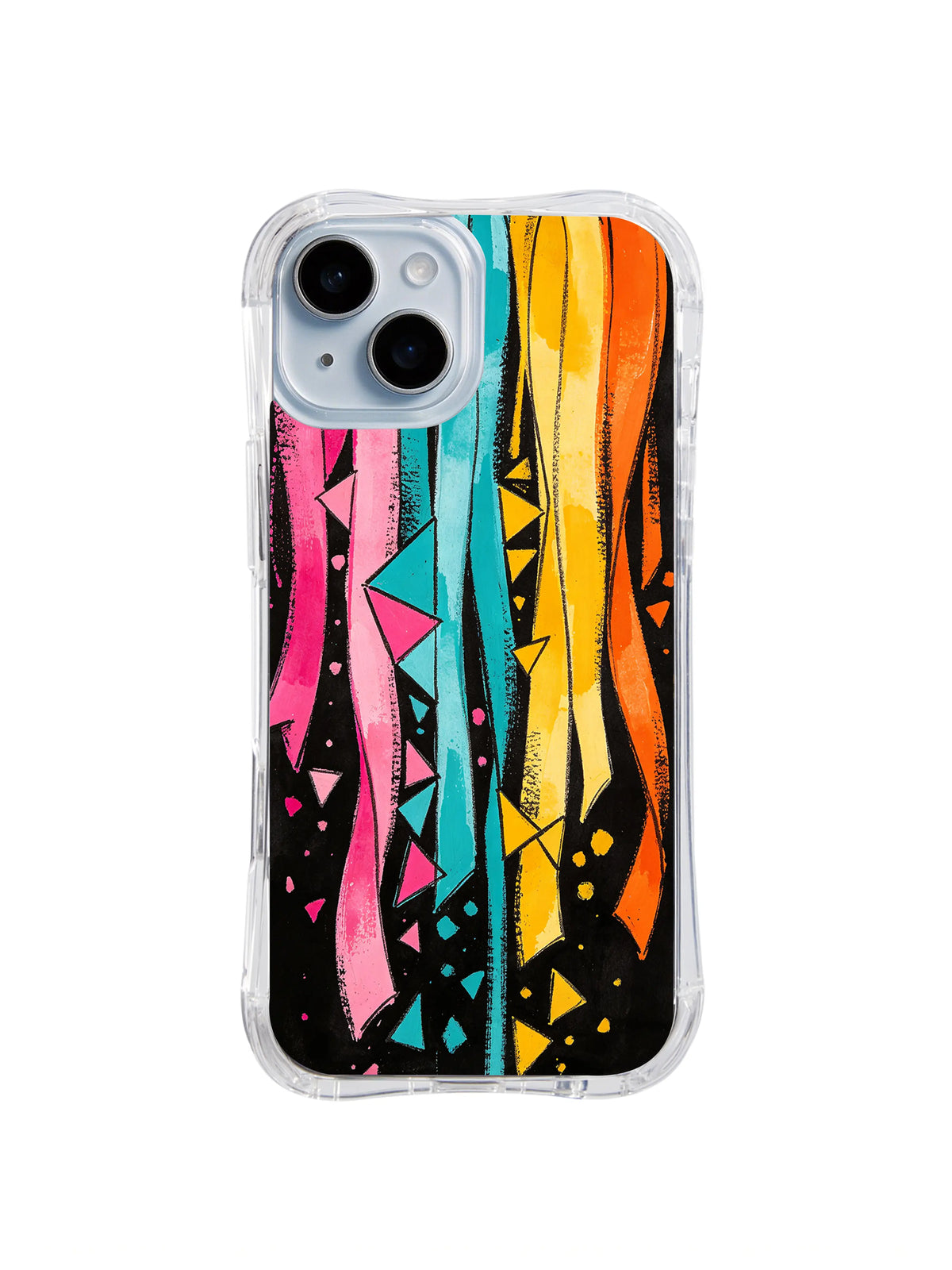 Ribbon Rhapsody iPhone 14 Plus case Vertical Ribbon Parade pattern