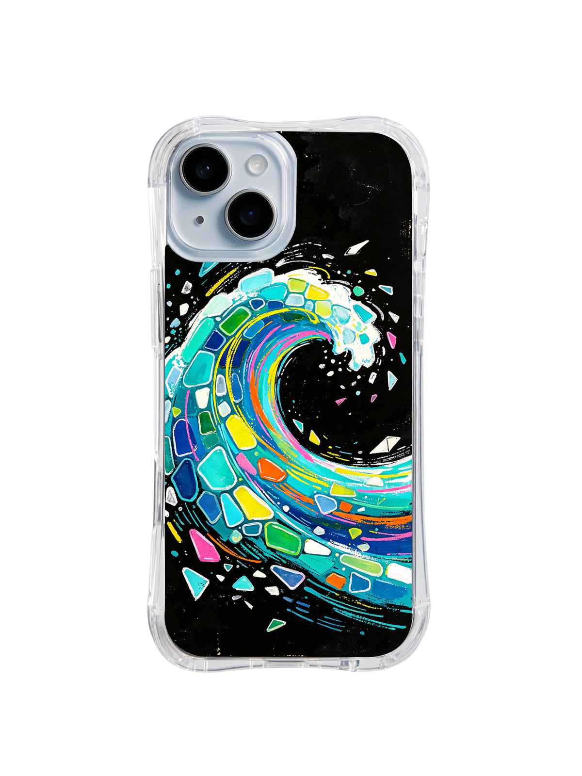 Prism Breaker pattern iPhone 14 Plus case
