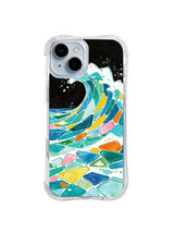 Mosaic Tide pattern iPhone 14 Plus case