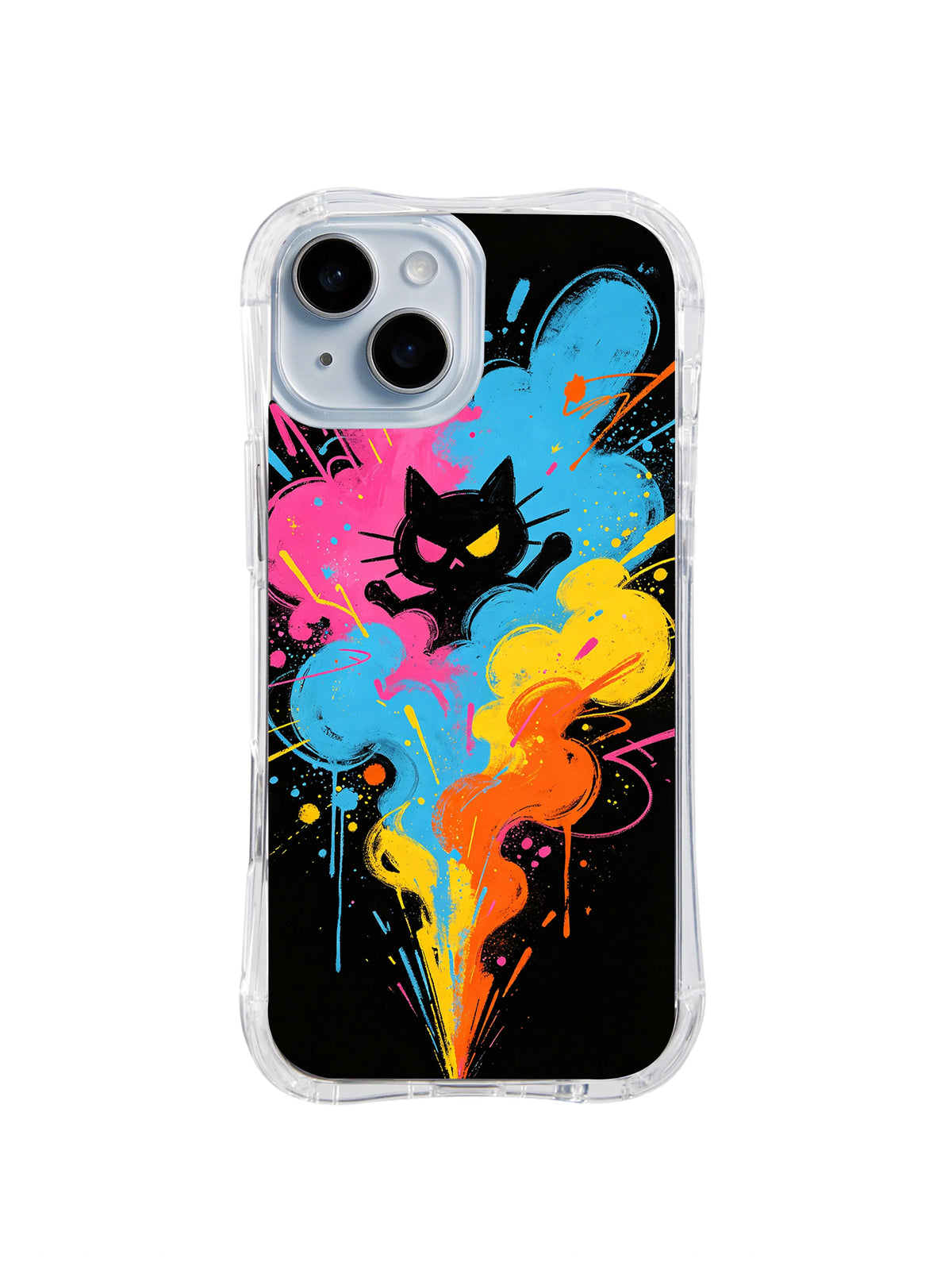 Soft Rebel cute graffiti iPhone 14 Plus case product view 1