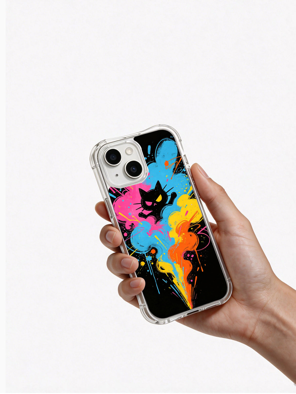 Soft Rebel cute graffiti iPhone 14 Plus case product view 6