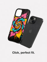 Star Petal Theory art phone case angle