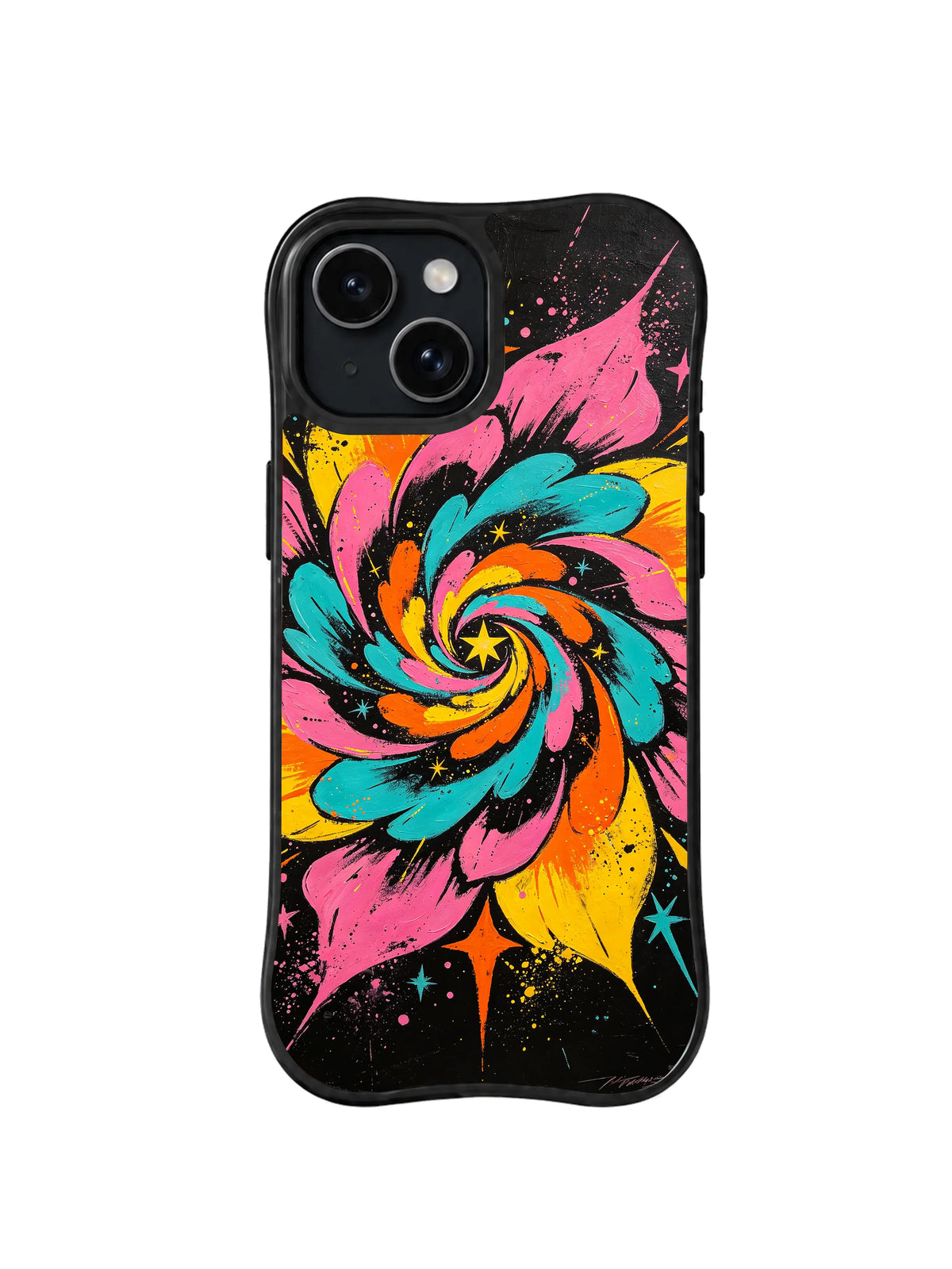 Stellar Petal Spiral pattern