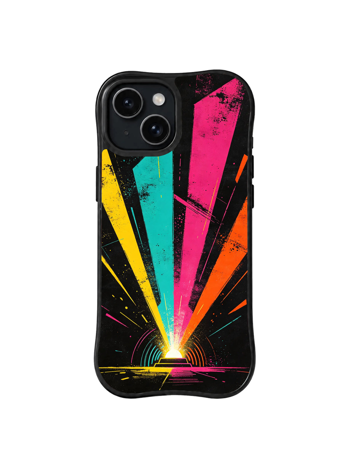 Horizon Beam Rise iPhone 14 Plus case pattern