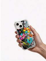 Wildflower Revolution iPhone 14 Plus case hand view