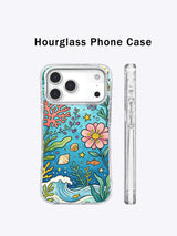 Ocean Bloom Spirit iPhone 17 Pro Max case side view