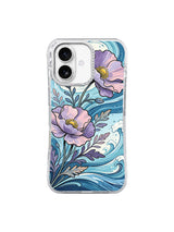 Lavender Wave Poppies iPhone 17 case