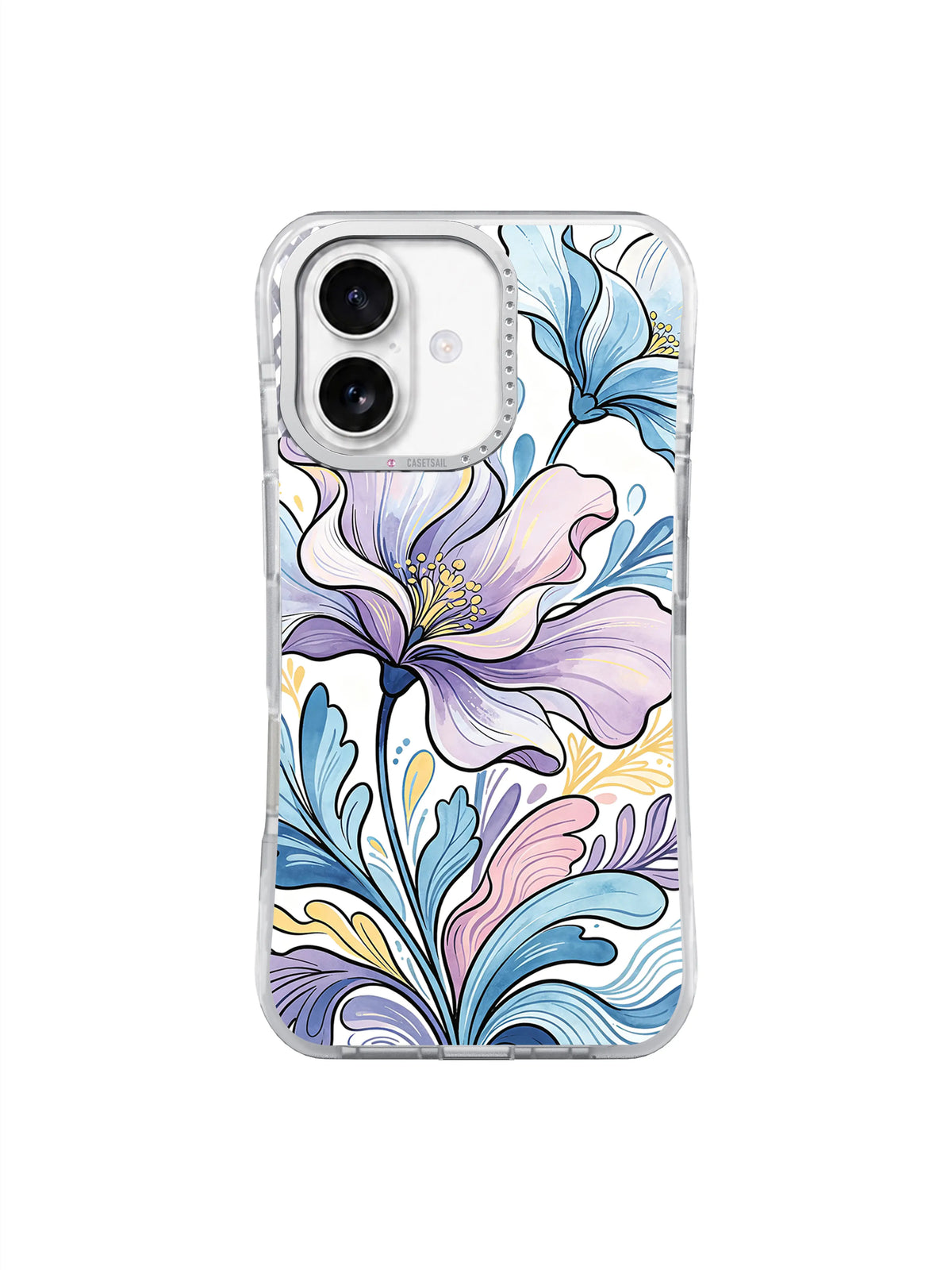 Sea Breeze Petal iPhone 17 case