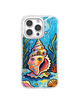 Royal Conch Friend pattern iPhone 15 Pro Max case