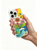 Product or handheld view of the Ocean Flower Carnival case