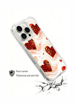Ocean Kiss Hearts coastal love iPhone 16 Pro case view 4