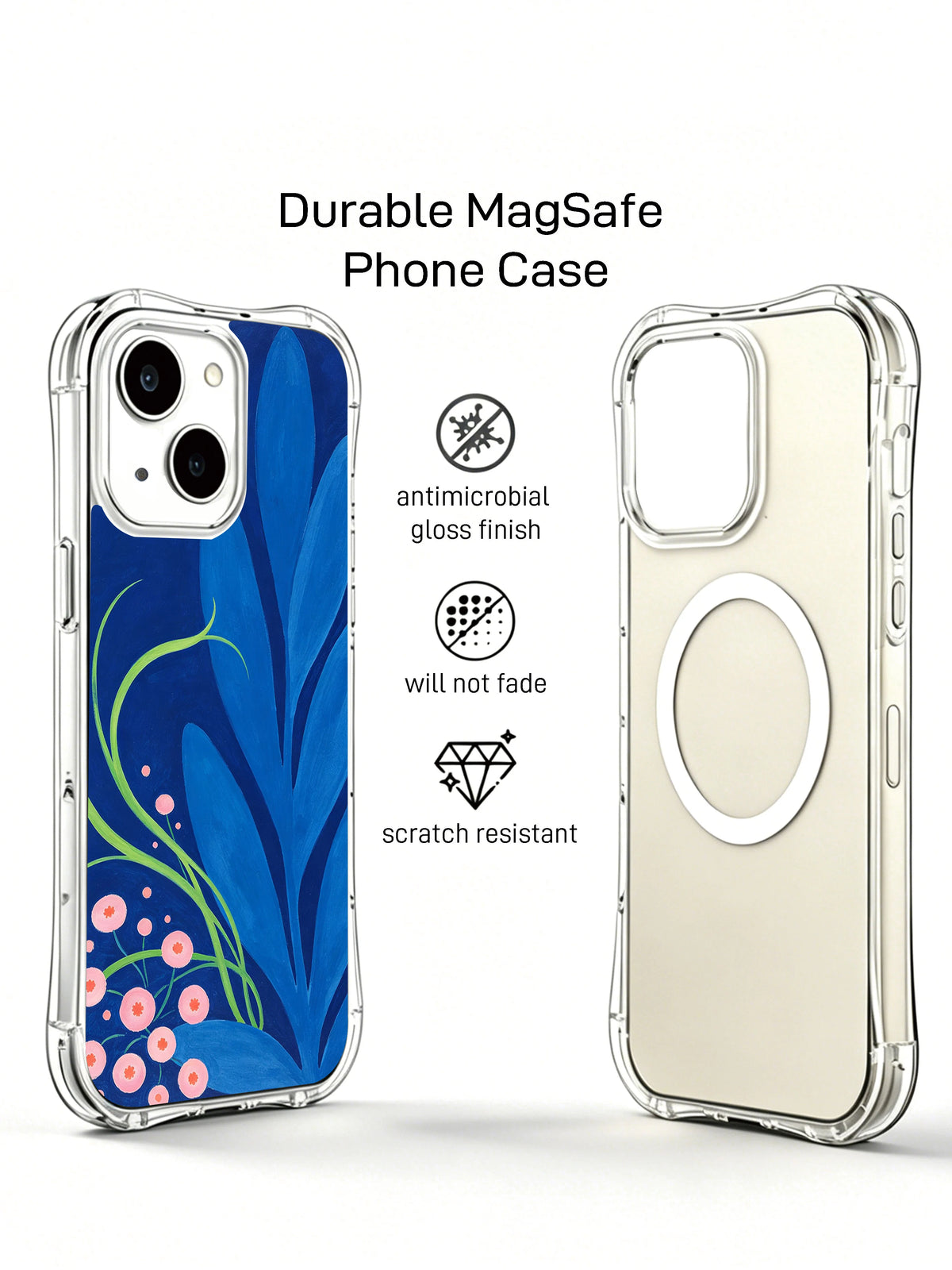 Ocean Secret Garden MagSafe iPhone 14 case