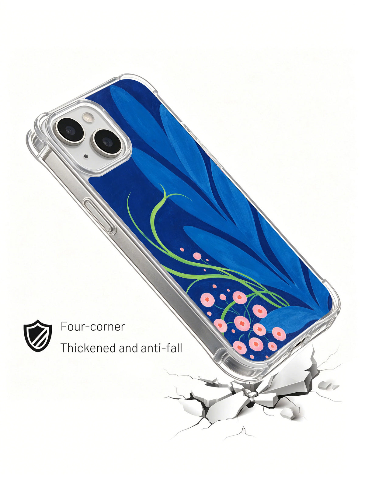 Ocean Secret Garden protective iPhone 14 case