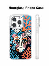 The Ocean Spirit Mask Art artwork gallery view 2 on an iPhone case