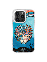 Tidal Totem Mask on an iPhone case