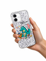 One Sock Knows the Way iPhone 16 Case shown in hand