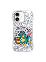 One Sock Knows the Way crocodile artwork — Basket of Tiny Directions