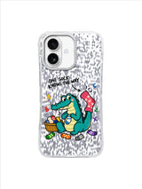 One Sock Knows the Way crocodile artwork — One-Sock Wayfinder