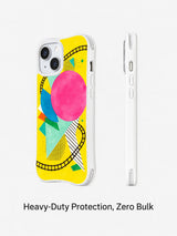 Orbit of Sweet Shapes slim iPhone 15 case