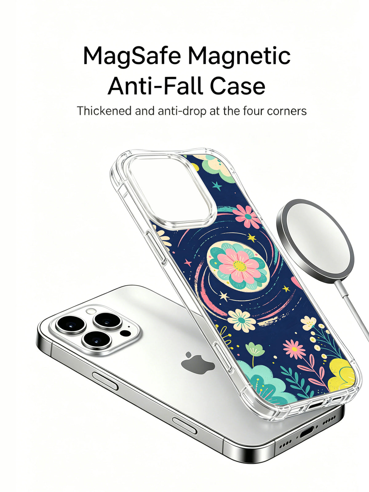 Orbiting Bloom Garden MagSafe iPhone 14 Pro Max case
