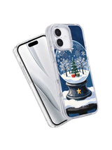 Orchard Inside the Snow Globe iPhone 17 case angled product detail