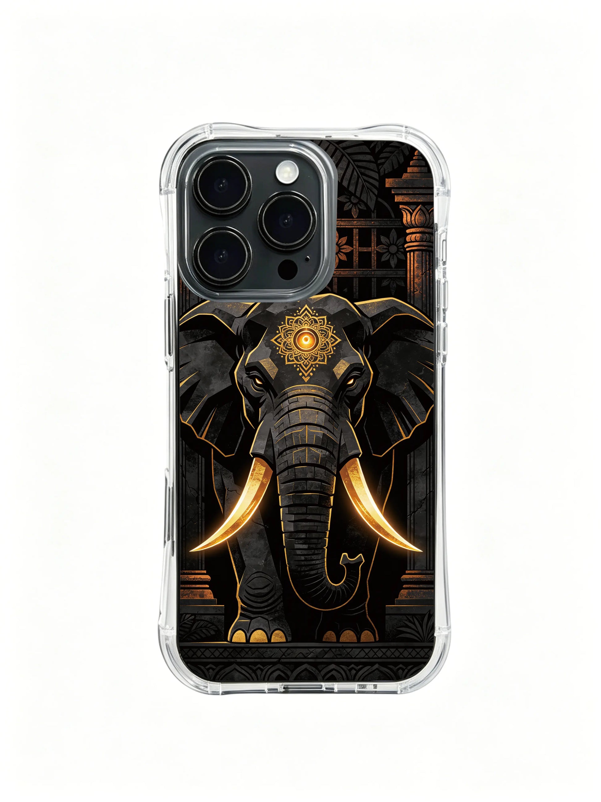 Oriental retro art PhoneCasing, popular style iPhone 14 Plus Case, weather resistant practical casing.