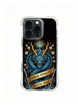 Dragon and persistence-themed artwork in the product gallery