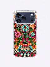Ornament Bloom Garden iPhone 17 Pro Max case in Ribbon Heart Ornament Garden artwork