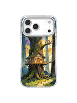 Owl Keeper Storm Bridge Moonwatch Ladder artwork on iPhone case